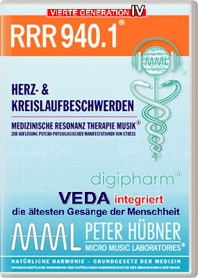 Peter Hübner - Medizinische Resonanz Therapie Musik<sup>®</sup> - RRR 940 Herz- und Kreislaufstörungen Nr. 1