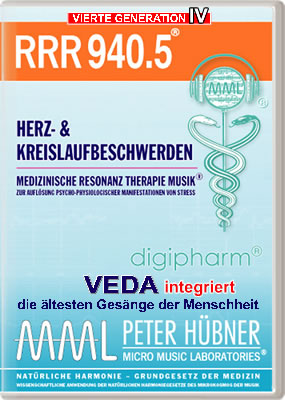 Peter Hübner - Medizinische Resonanz Therapie Musik<sup>®</sup> - RRR 940 Herz- und Kreislaufstörungen Nr. 5