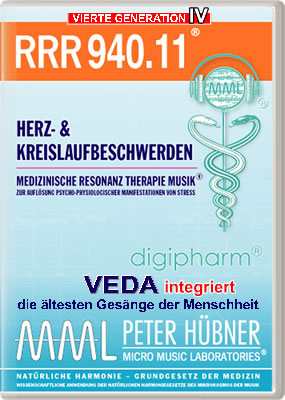 Peter Hübner - Medizinische Resonanz Therapie Musik<sup>®</sup> - RRR 940 Herz- und Kreislaufstörungen Nr. 11