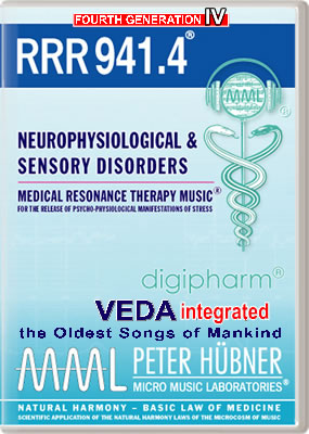 Peter Hübner - Medical Resonance Therapy Music<sup>®</sup> - RRR 941 Neurophysiological & Sensory Disorders No. 4
