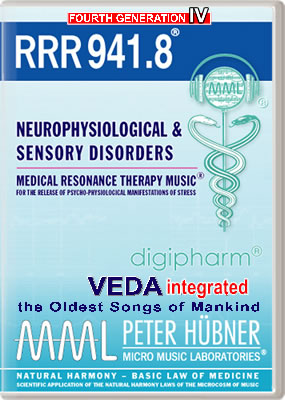 Peter Hübner - Medical Resonance Therapy Music<sup>®</sup> - RRR 941 Neurophysiological & Sensory Disorders No. 8