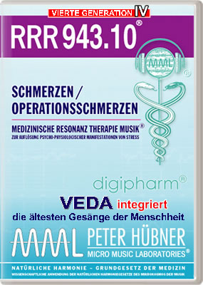 Peter Hübner - Medizinische Resonanz Therapie Musik<sup>®</sup> - RRR 943 Schmerzen / Operationsschmerzen Nr. 10