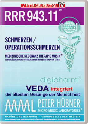 Peter Hübner - Medizinische Resonanz Therapie Musik<sup>®</sup> - RRR 943 Schmerzen / Operationsschmerzen Nr. 11