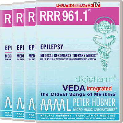 Peter Hübner - Medical Resonance Therapy Music<sup>®</sup> - RRR 961 Epilepsy No. 1-4