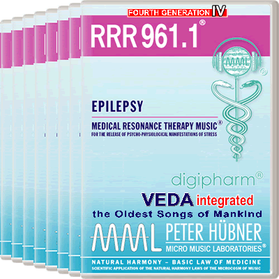 Peter Hübner - Medical Resonance Therapy Music<sup>®</sup> - RRR 961 Epilepsy No. 1-8