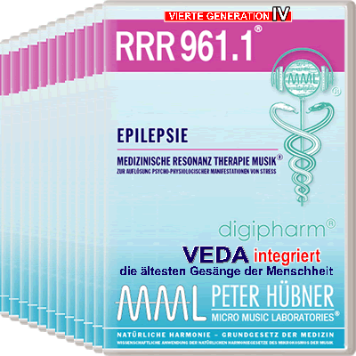 Peter Hübner - Medizinische Resonanz Therapie Musik<sup>®</sup> - RRR 961 Epilepsie Nr. 1-12