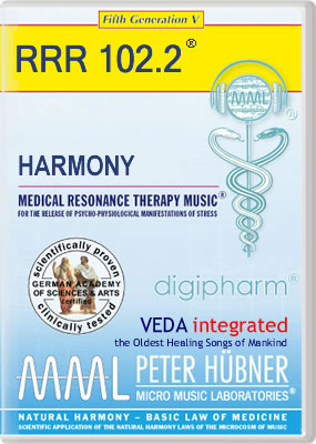 Peter Hübner - Medical Resonance Therapy Music<sup>®</sup> - HARMONY<br>RRR 102 • No. 2
