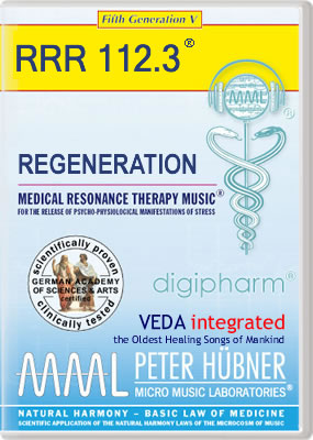 Peter Hübner - Medical Resonance Therapy Music<sup>®</sup> - REGENERATION<br>RRR 112 • No. 3