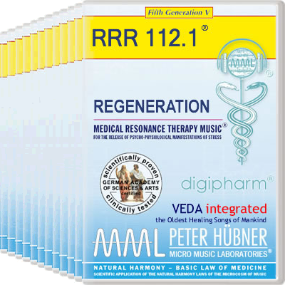 Peter Hübner - Medical Resonance Therapy Music<sup>®</sup> - REGENERATION<br>RRR 112 • Complete Program