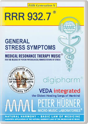 Peter Hübner - Medical Resonance Therapy Music<sup>®</sup> - GENERAL STRESS SYMPTOMS<br>RRR 932 • No. 7