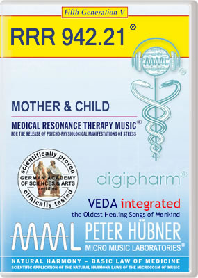 Peter Hübner - Medical Resonance Therapy Music<sup>®</sup> - MOTHER & CHILD<br>RRR 942 • No. 21