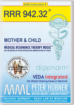 Peter Hübner - Medical Resonance Therapy Music<sup>®</sup> - MOTHER & CHILD<br>RRR 942 • No. 32