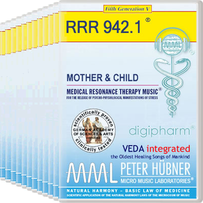 Peter Hübner - Medical Resonance Therapy Music<sup>®</sup> - MOTHER & CHILD<br>RRR 942 • Complete Program