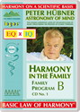 Peter Hübner - Harmonie in der Familie B - CD Nr. 1