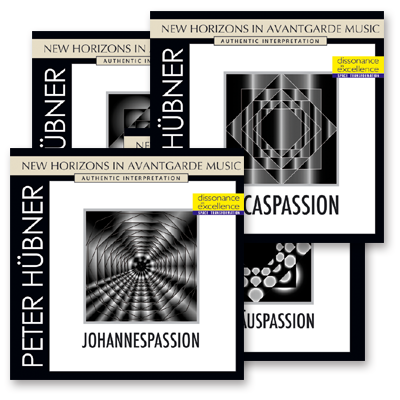 Peter Hübner - Johannes- · Lucas- · Matthaeus- and Marcuspassion · 4 CDs