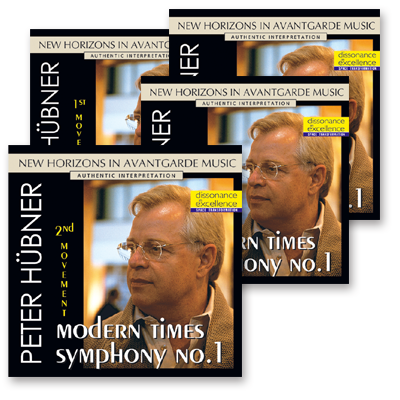 Peter Hübner - 1st – 4th Movement    4 CDs