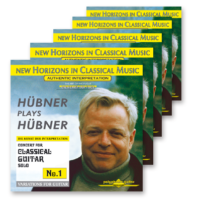 Peter Hübner - No. 1 – No. 5 · 5 CDs