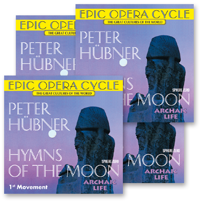 Peter Hübner - 1st – 4th Movement     4 CDs