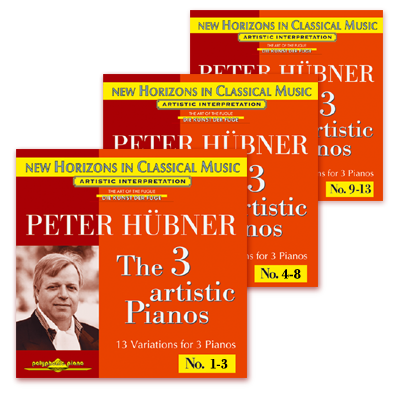 Peter Hübner - Var. 1 – 13 · 3 CDs