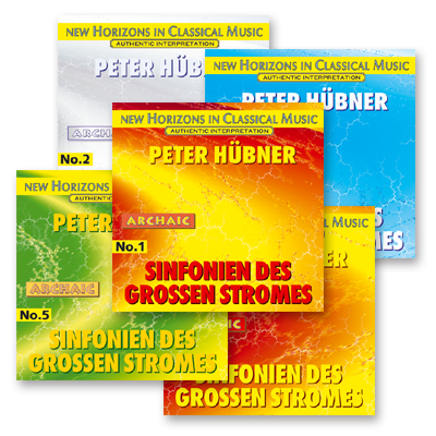 Peter Hübner - No. 1 – No. 5 · 5 CDs