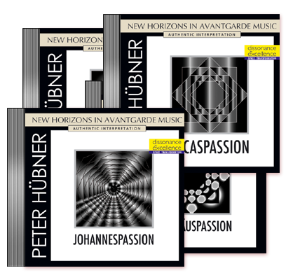 Peter Hübner - Passionen - Johannes- · Lukas- · Matthäus- and Markuspassion · 4 CDs