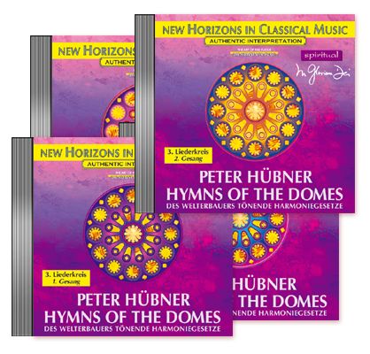 Peter Hübner - Hymnen der Dome - 3. Liederkreis · 4 CDs