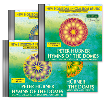 Peter Hübner - Hymnen der Dome - 4. Liederkreis · 4 CDs