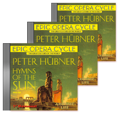 Peter Hübner - Hymnen der Sonne - 1. – 3. Satz    3 CDs