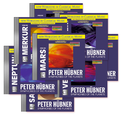 Peter Hübner - Symphonies of the Planets - 8 CDs