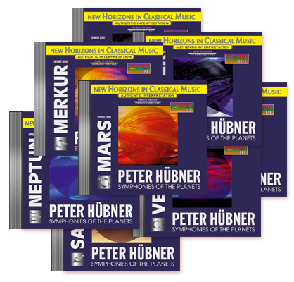 Peter Hübner - Sinfonien der Planeten - 8 CDs