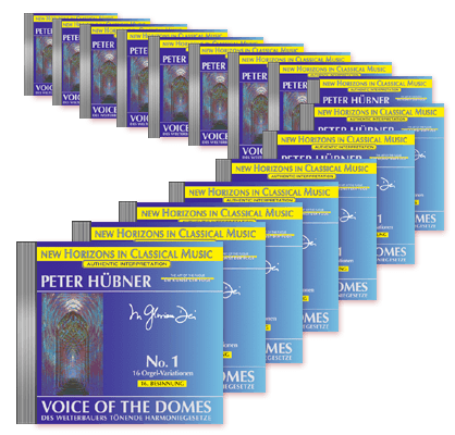 Peter Hübner - Voice of the Domes No. 1 - 1st Meditation – 16th Meditation · 16 CDs