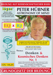 Peter Hübner - Denken und Kosmisches Denken Nr. 1