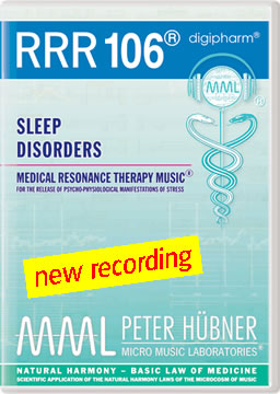 Peter Hübner - Medical Resonance Therapy Music® - RRR 106 Sleep Disorders