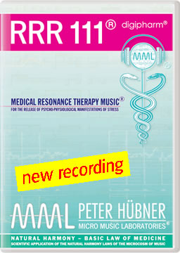 Peter Hübner - Medical Resonance Therapy Music® - RRR 111