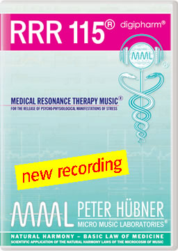Peter Hübner - Medical Resonance Therapy Music® - RRR 115