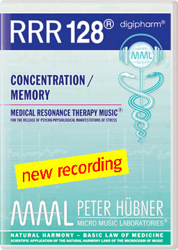 Peter Hübner - Medical Resonance Therapy Music® - RRR 128 Concentration / Memory