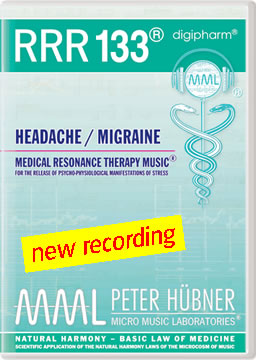 Peter Hübner - Medical Resonance Therapy Music® - RRR 133 Headache / Migraine