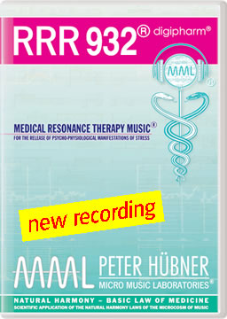 Peter Hübner - Medical Resonance Therapy Music® - RRR 932