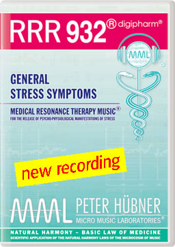 Peter Hübner - Medical Resonance Therapy Music® - RRR 932 General Stress Symptoms