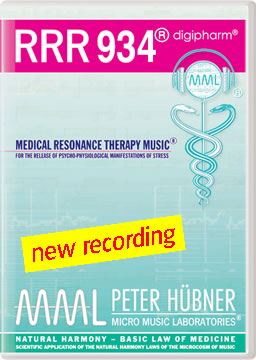Peter Hübner - Medical Resonance Therapy Music® - RRR 934