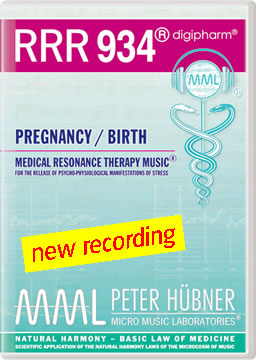 Peter Hübner - Medical Resonance Therapy Music® - RRR 934 Pregnancy & Birth