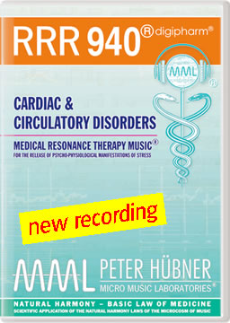 Peter Hübner - Medical Resonance Therapy Music® - RRR 940 Cardiac & Circulatory Disorders