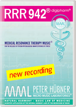 Peter Hübner - Medical Resonance Therapy Music® - RRR 942