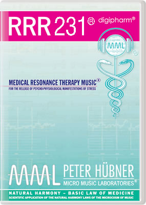 Peter Hübner - Medizinische Resonanz Therapie Musik<sup>®</sup> - RRR 231