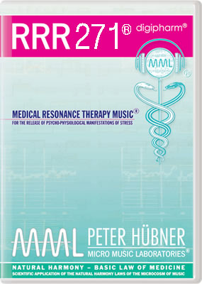 Peter Hübner - Medizinische Resonanz Therapie Musik<sup>®</sup> - RRR 271