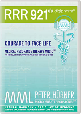 Peter Hübner - RRR 921 Courage to Face Life