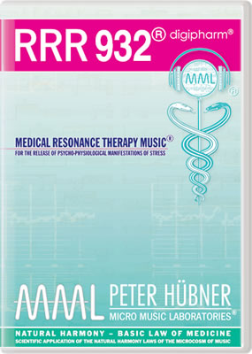 Peter Hübner - Medical Resonance Therapy Music<sup>®</sup> - RRR 932