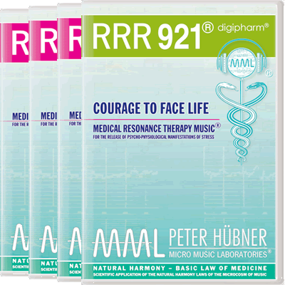 Peter Hübner - Medical Resonance Therapy Music<sup>®</sup> - Courage to Face Life