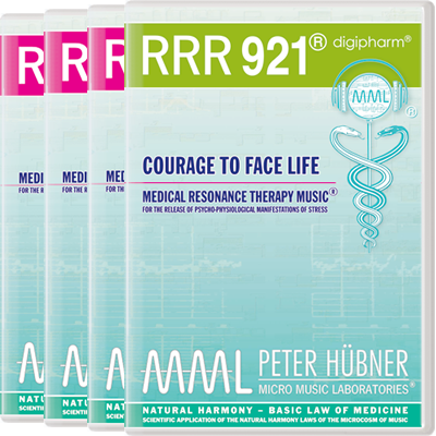 Peter Hübner - Medical Resonance Therapy Music<sup>®</sup> - Courage to Face Life