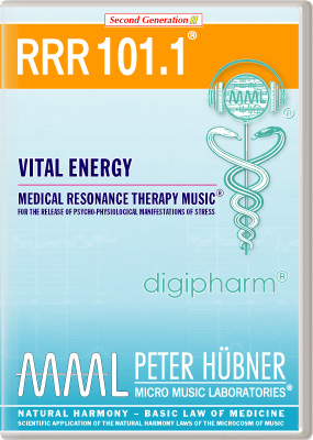 Peter Hübner - Medical Resonance Therapy Music<sup>®</sup> - RRR 101 Vital Energy No. 1